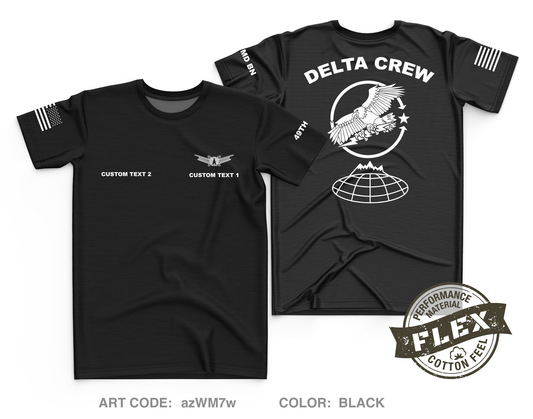 CUSTOM Delta Crew Core Men's SS Flex Performance Tee - azWM7w
