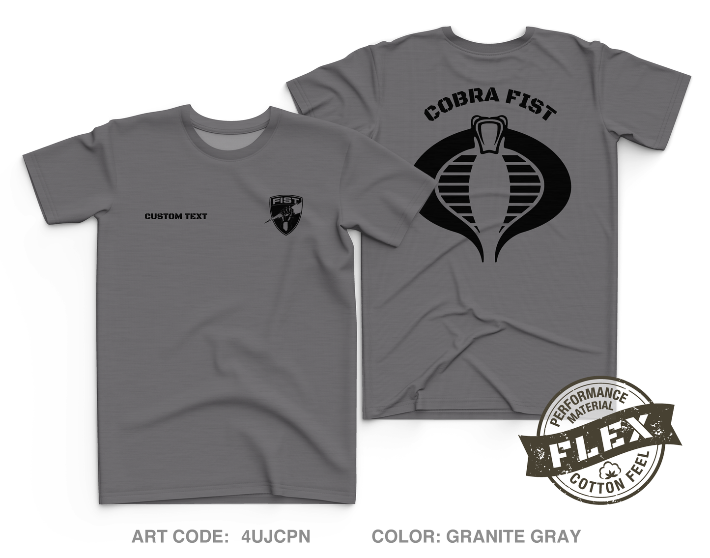 CUSTOM 1-502 FIST Core Men's SS Flex Performance Tee - 4UJCPN