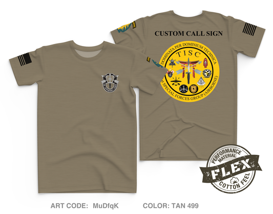 CUSTOM 1 SFG (A) GSB TISC Core Men's SS Flex Performance Tee - MuDfqK