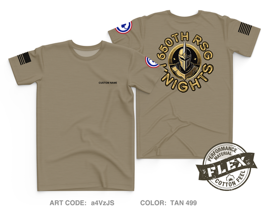CUSTOM 650 RSG Core Men's SS Flex Performance Tee - a4VzJS