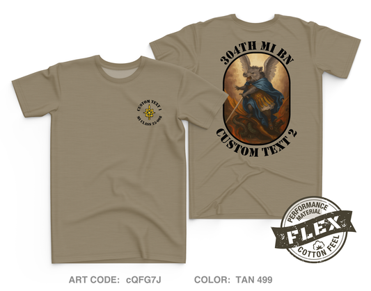 CUSTOM MI BOLC Class 25-008 Core Men's SS Flex Performance Tee - cQFG7J