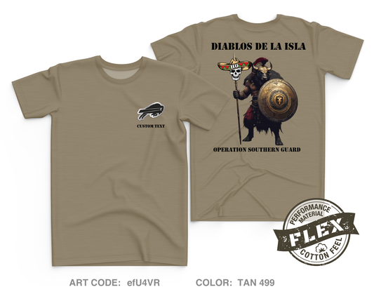 CUSTOM Island Devil's Store Core Men's SS Flex Performance Tee - efU4VR