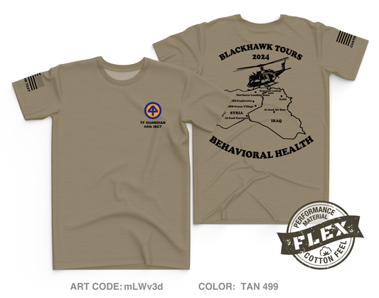 CUSTOM HHC 44Th IBCT (Medical Section) Core Men's SS Flex Performance Tee - mLWv3d