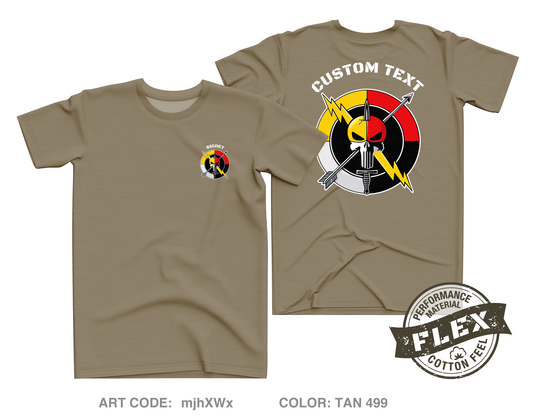 CUSTOM 3rd BN 3rd SFG SIGDET Core Men's SS Flex Performance Tee - mjhXWx