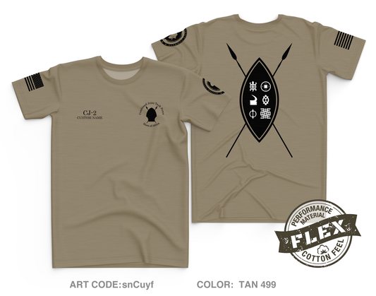 CUSTOM CJTF HOA CJ-2 Core Men's SS Flex Performance Tee - snCuyf