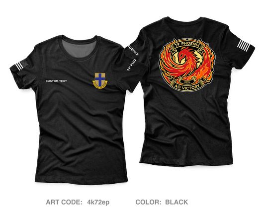 CUSTOM TF-Phoenix Core Women's SS Performance Tee - 4k72ep