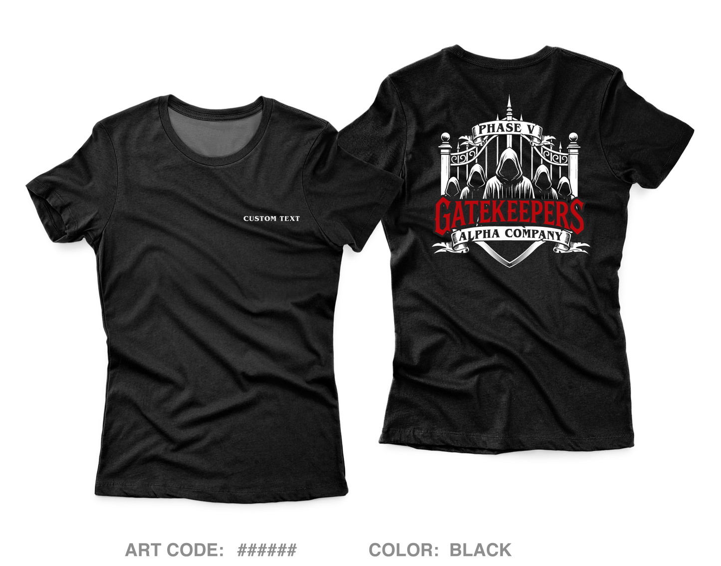 CUSTOM Phase V, 229th MI BN Core Women's SS Performance Tee - 6KgnDz