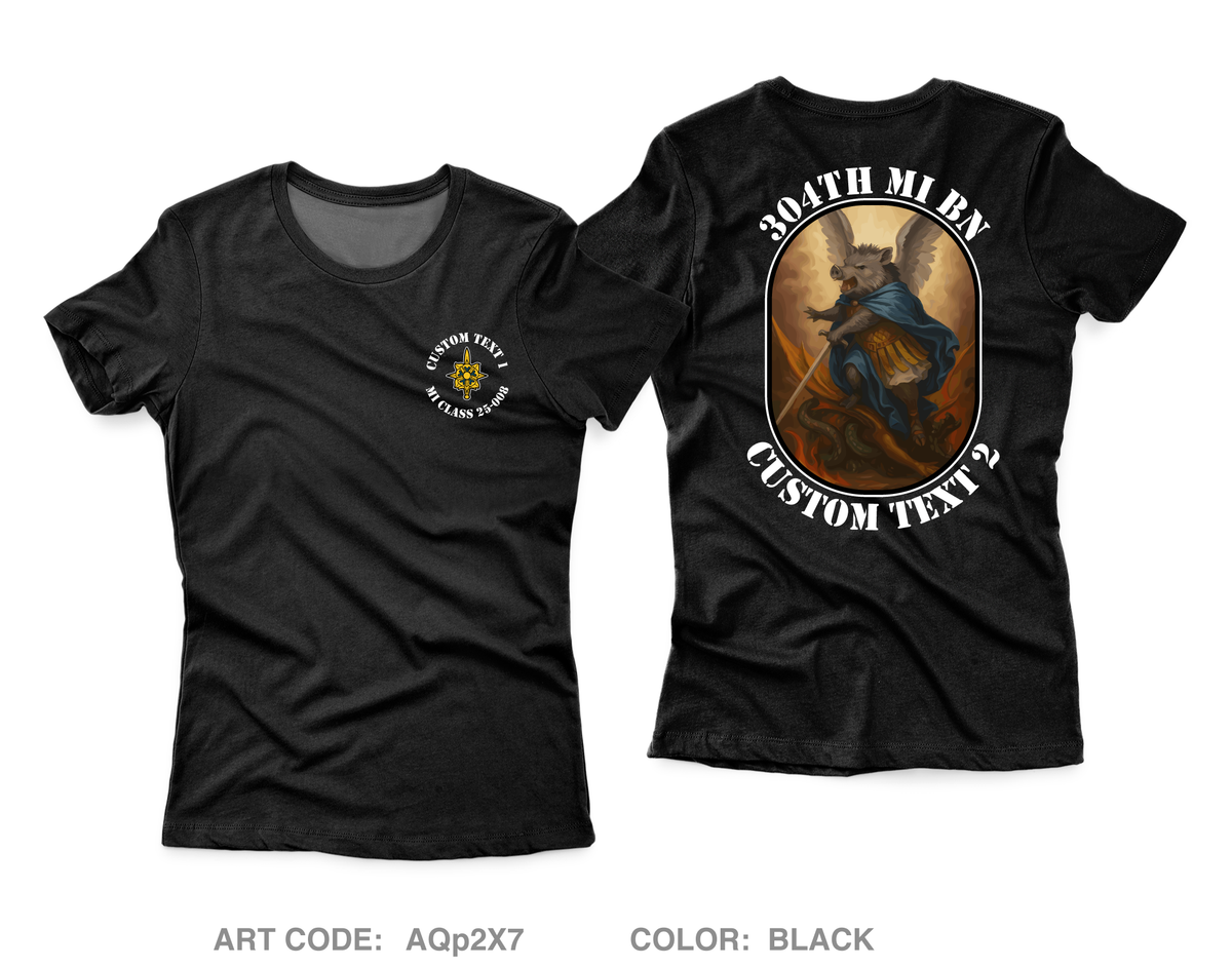 CUSTOM MI BOLC Class 25-008 Core Women's SS Performance Tee - AQp2X7