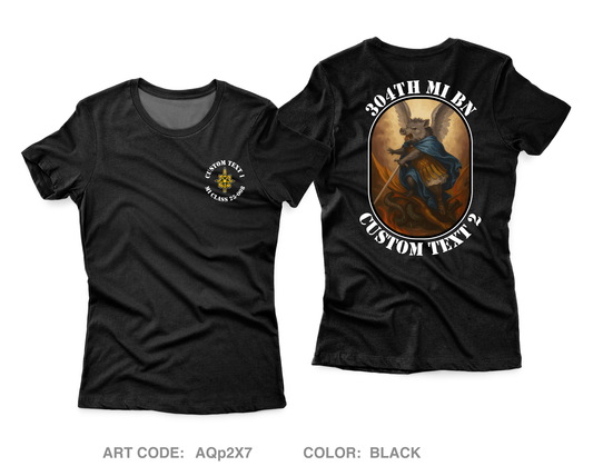 CUSTOM MI BOLC Class 25-008 Core Women's SS Performance Tee - AQp2X7