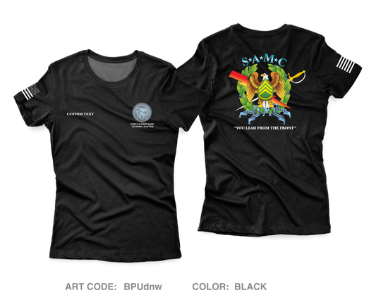 CUSTOM Ft Jackson SAMC Voctory Chapter Fundraising Collection Core Women's SS Performance Tee - BPUdnw
