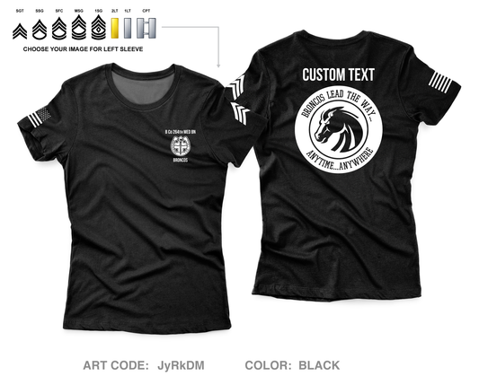 CUSTOM B Co 264th MED BN Store 1 Core Women's SS Performance Tee - JyRkDM