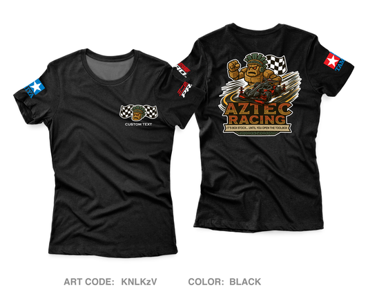CUSTOM Aztec Racing Core Women's SS Performance Tee - KNLKzV