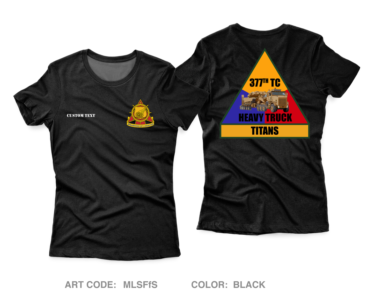 CUSTOM 377 titans Core Women's SS Performance Tee - MLSFfS