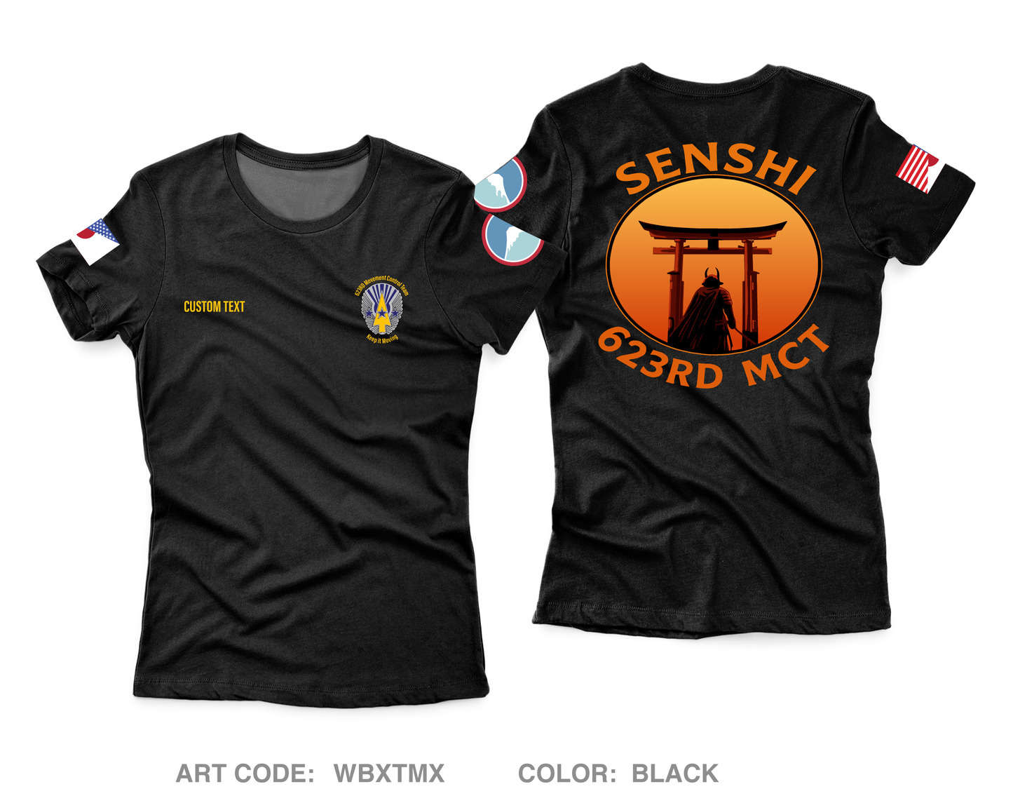 CUSTOM 623rd MCT Core Women's SS Performance Tee - WBXTMX