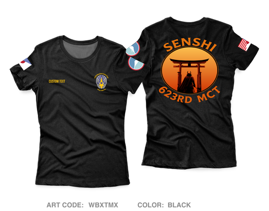 CUSTOM 623rd MCT Core Women's SS Performance Tee - WBXTMX