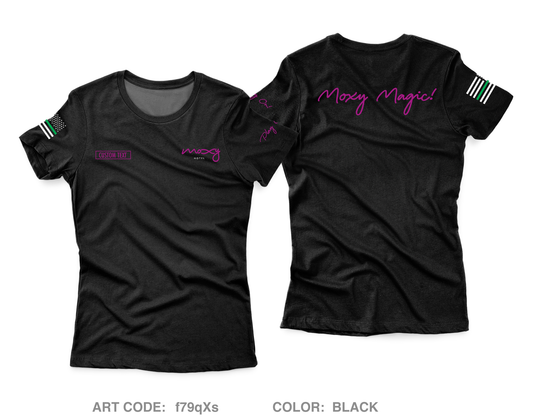 CUSTOM Moxy marriot Core Women's SS Performance Tee - f79qXs