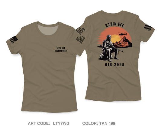 277th ECC Main Fundraising Collection Core Women's SS Performance Tee - LTY7Wd