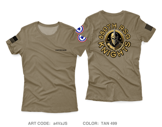 CUSTOM 650 RSG Core Women's SS Performance Tee - a4VzJS