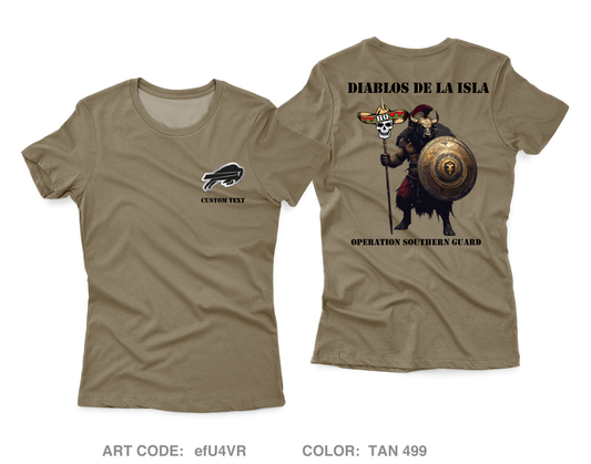 CUSTOM Island Devil's Store Core Women's SS Performance Tee - efU4VR