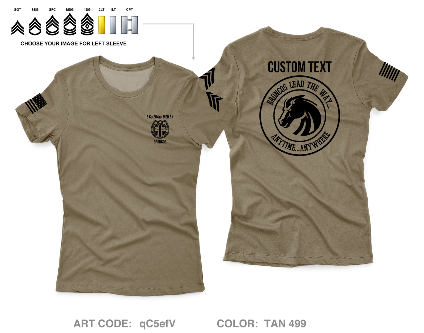 CUSTOM B Co 264th MED BN Store 1 Core Women's SS Performance Tee - qC5efV
