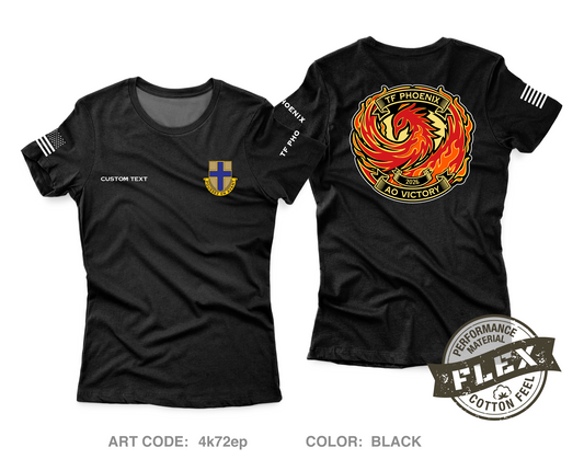 CUSTOM TF-Phoenix Core Women's SS Flex Performance Tee - 4k72ep