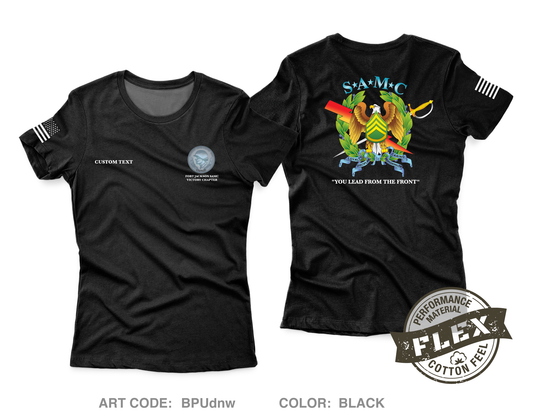 CUSTOM Ft Jackson SAMC Voctory Chapter Fundraising Collection Core Women's SS Flex Performance Tee - BPUdnw