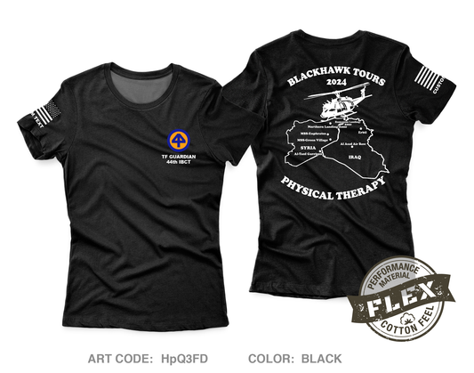 CUSTOM HHC 44Th IBCT (Medical Section) Core Women's SS Flex Performance Tee - HpQ3FD