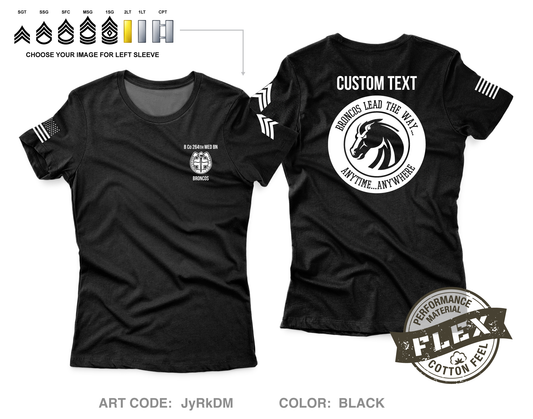 B Co 264th MED BN Store 1 Core Women's SS Flex Performance Tee - JyRkDM
