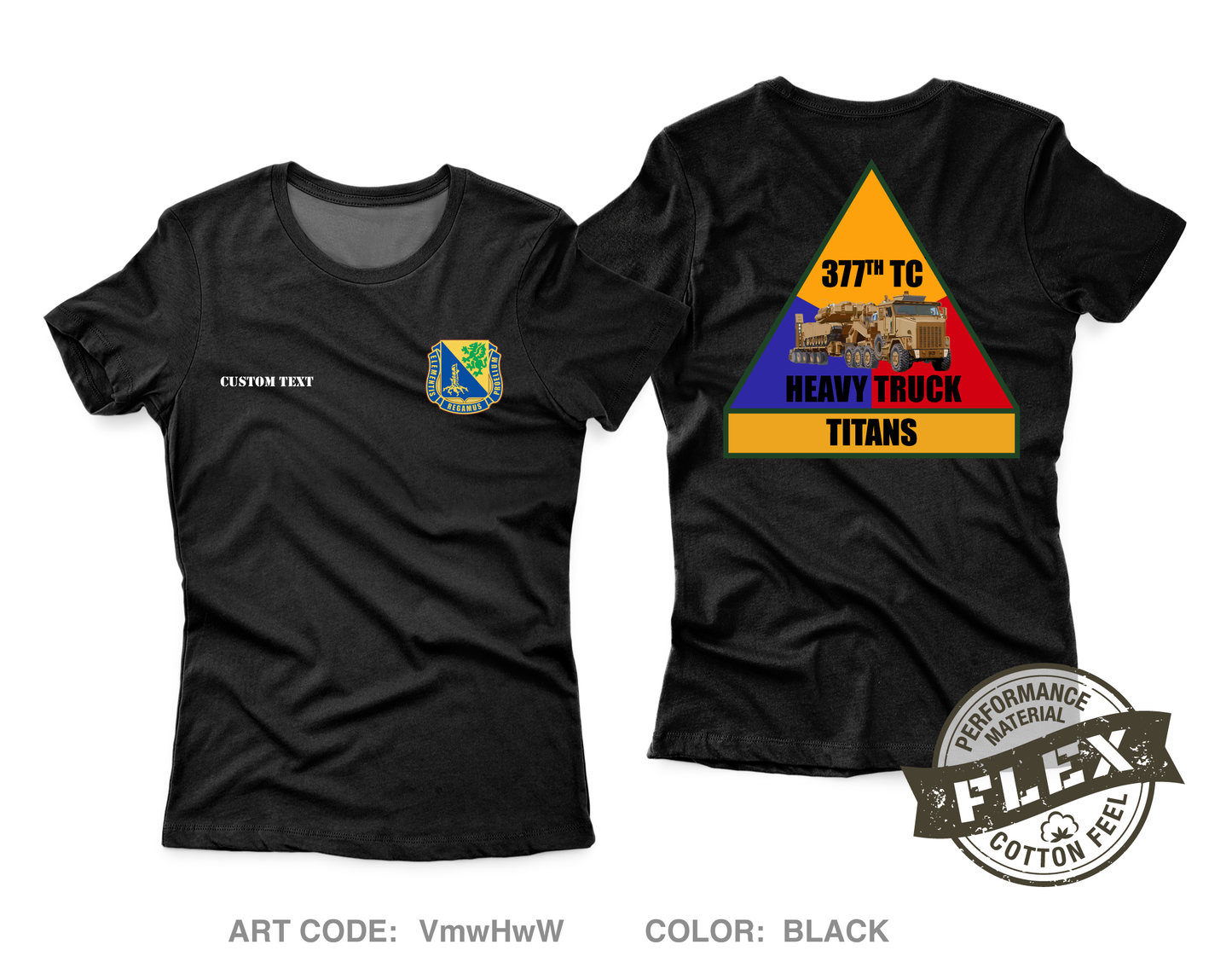 CUSTOM 377 titans Core Women's SS Flex Performance Tee - VmwHwW
