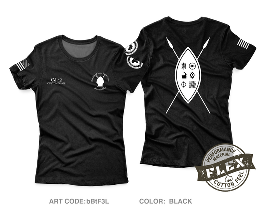 CUSTOM CJTF HOA CJ-2 Core Women's SS Flex Performance Tee - bBtF3L