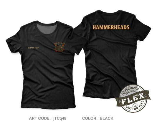 CUSTOM HHC, 307th Signal Battalion Core Women's SS Flex Performance Tee - jTCq48