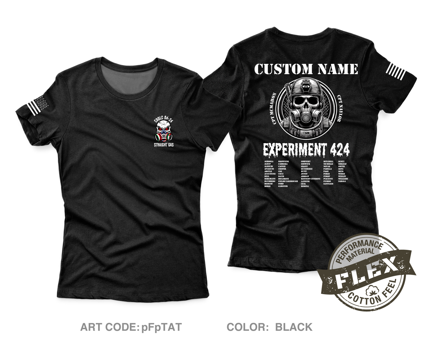 CUSTOM CBOLC 04-24 Core Women's SS Flex Performance Tee - pFpTAT