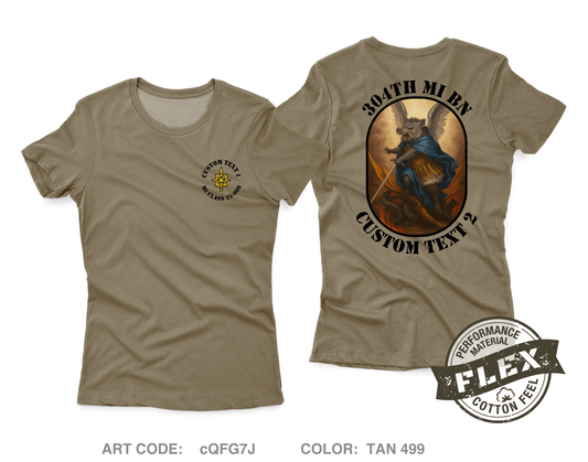 CUSTOM MI BOLC Class 25-008 Core Women's SS Flex Performance Tee - cQFG7J