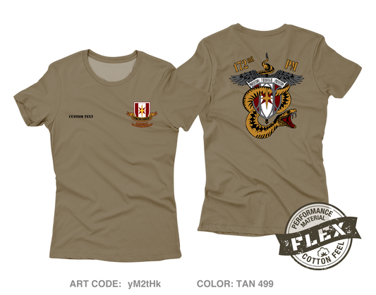 CUSTOM 172nd Medical Detachment (PM) Core Women's SS Flex Performance Tee - yM2tHk