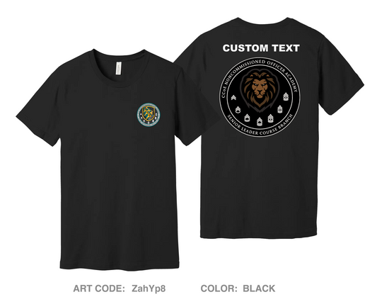 CUSTOM NCOA Comfort Unisex Cotton SS Tee - ZahYp8