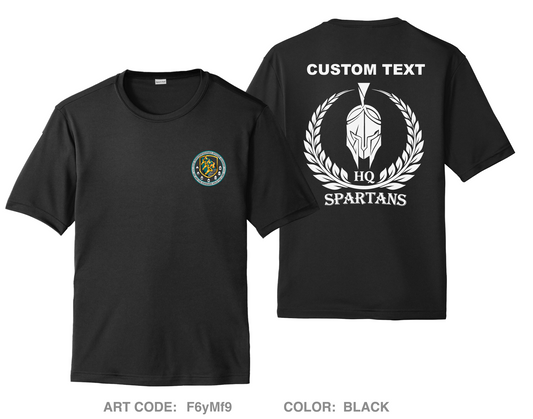 CUSTOM NCOA Hi-Tech Performance Unisex SS Tee - F6yMf9