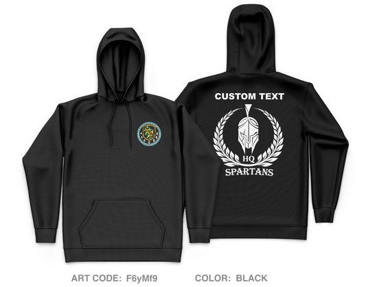 CUSTOM NCOA Core Men's Hooded Performance Sweatshirt - F6yMf9