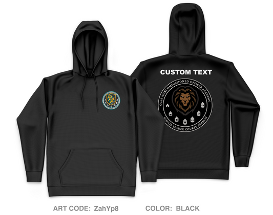 CUSTOM NCOA Core Men's Hooded Performance Sweatshirt - ZahYp8