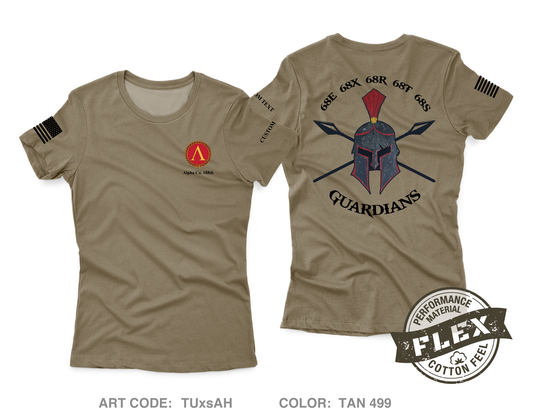 Custom A Co 188th Med BN Core Women's SS Flex Performance Tee - TUxsAH