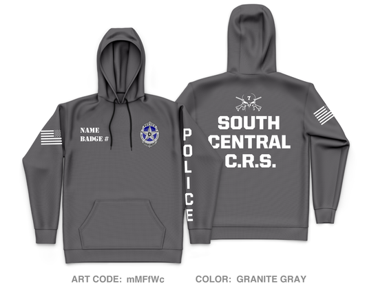 CUSTOM Dallas PD Store 1 Core Men's Hooded Performance Sweatshirt - mMFfWc