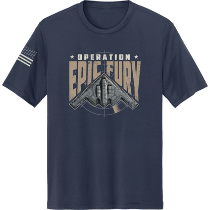 CUSTOM Operation Epic Fury Hi-Tech SS Performance Tee - Stealth