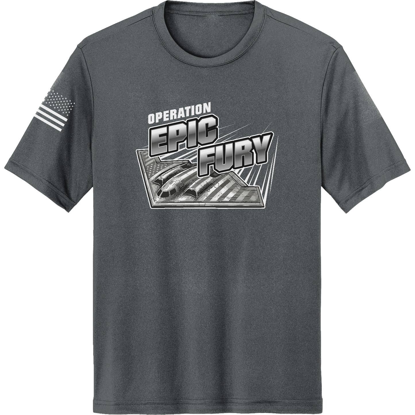 CUSTOM Operation Epic Fury Hi-Tech SS Performance Tee - Supersonic