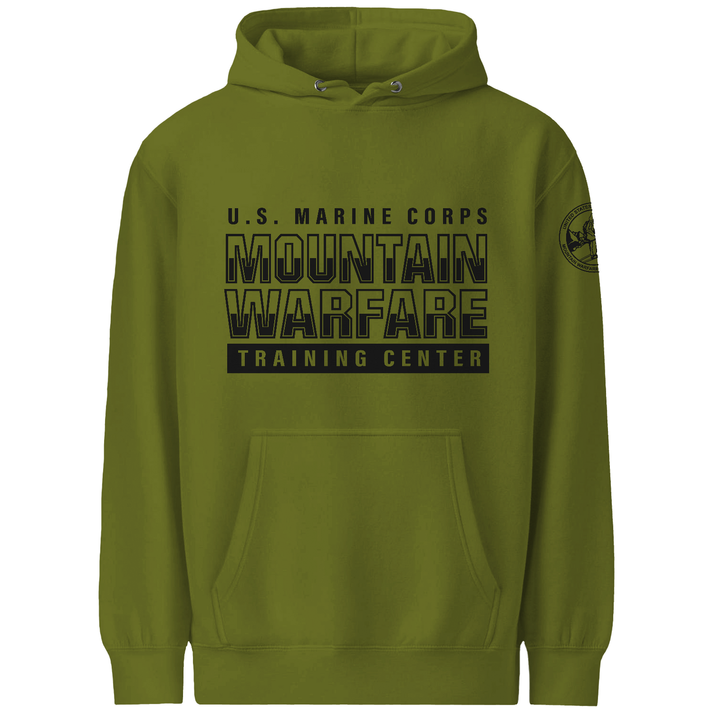 Marine Corps Mountain Warfare Training Center Comfort Unisex Hooded Sweatshirt - olbMu1