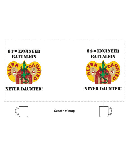 84th Engineer Battalion, 130th Engineer Brigade Ceramic Mug