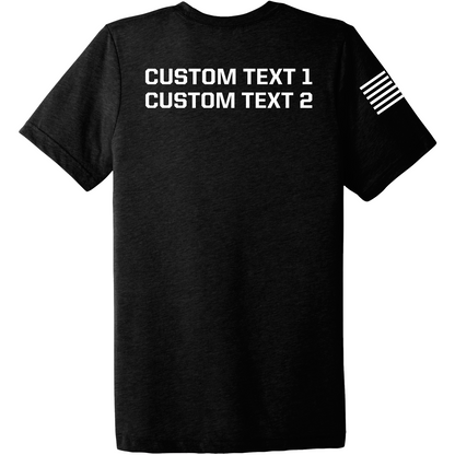 CUSTOM Operation Epic Fury Comfort Unisex Triblend SS Tee - Blueprint