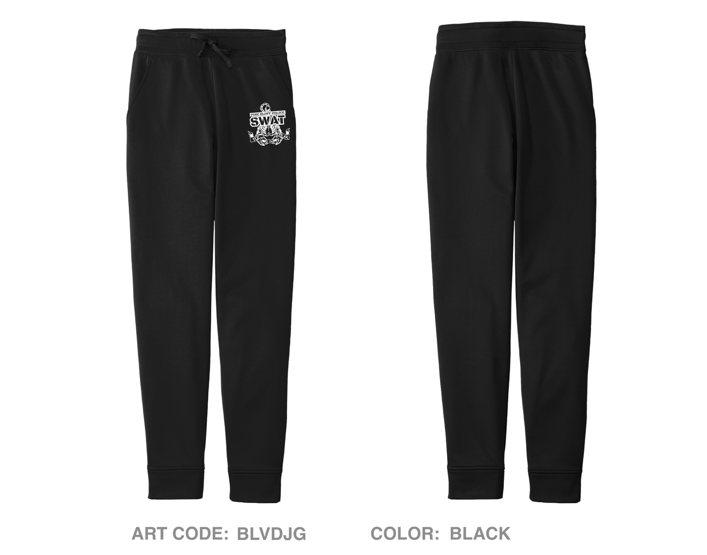 Pine Bluff Police SWAT Hi-Tech Unisex Performance Joggers - BLVDJF