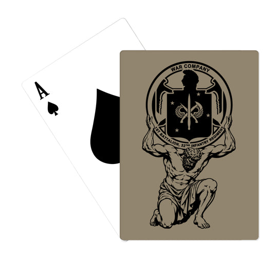 War company ATLUS PLT Playing Cards - q2dG6b