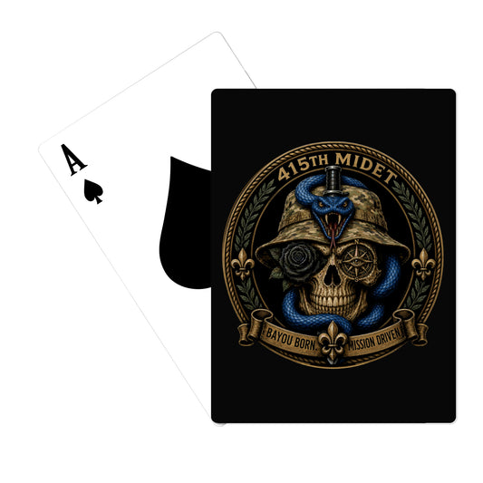 415th BN MIDET Playing Cards - s5rOy3