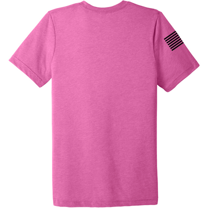 Emblem Basics Comfort Unisex Triblend SS Tee - Black Flag