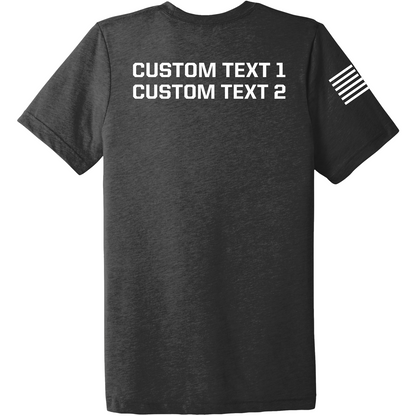 CUSTOM Operation Epic Fury Comfort Unisex Triblend SS Tee - Blueprint